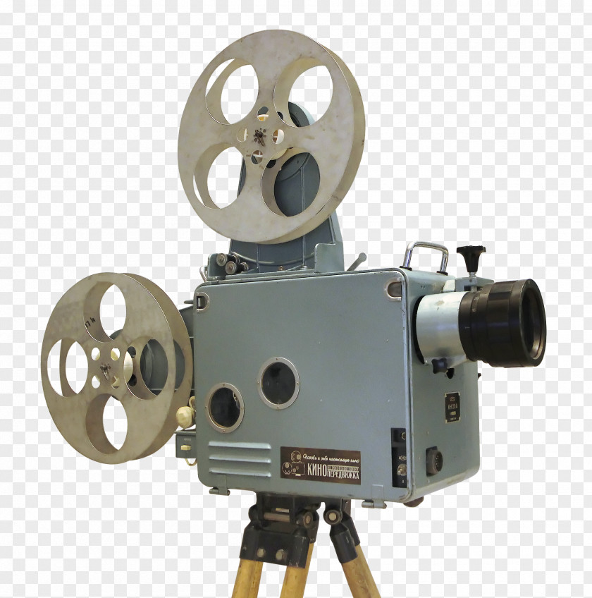 Camera Movie Projector Cinema Overhead Film PNG