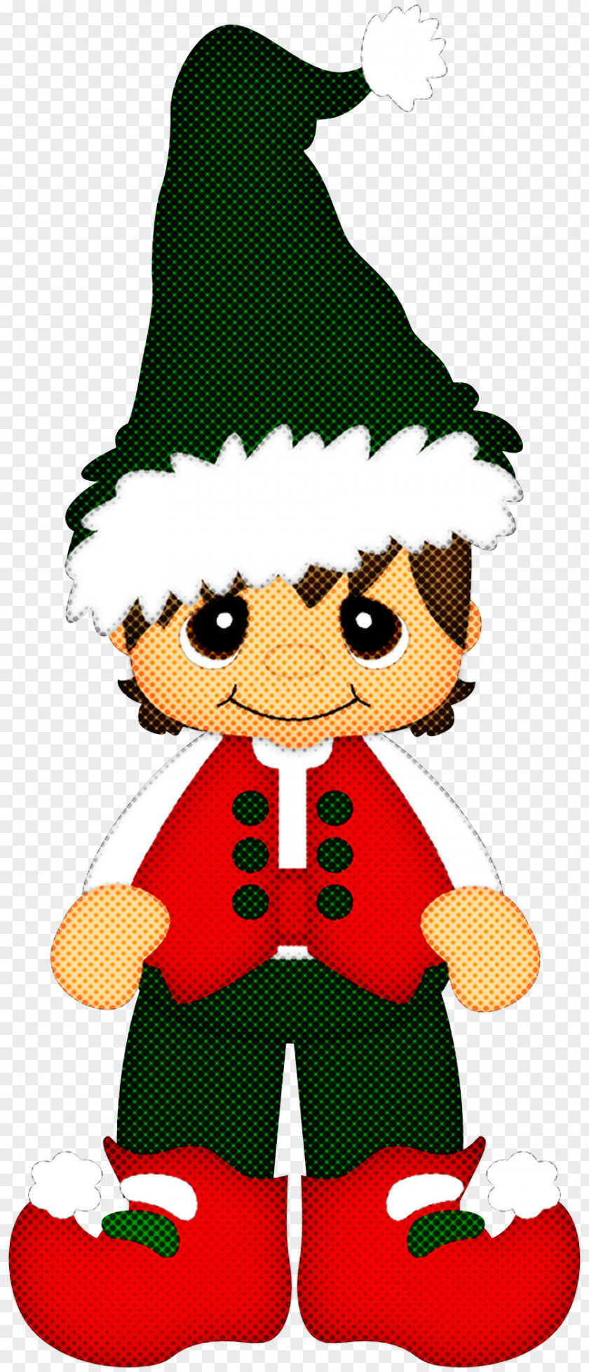 Christmas Pleased Elf PNG