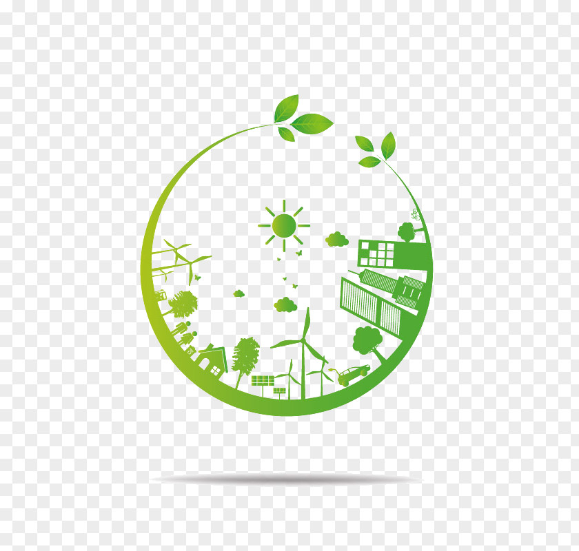 Creative Green Flag Environmental Protection Environmentally Friendly Natural Environment Ecology PNG