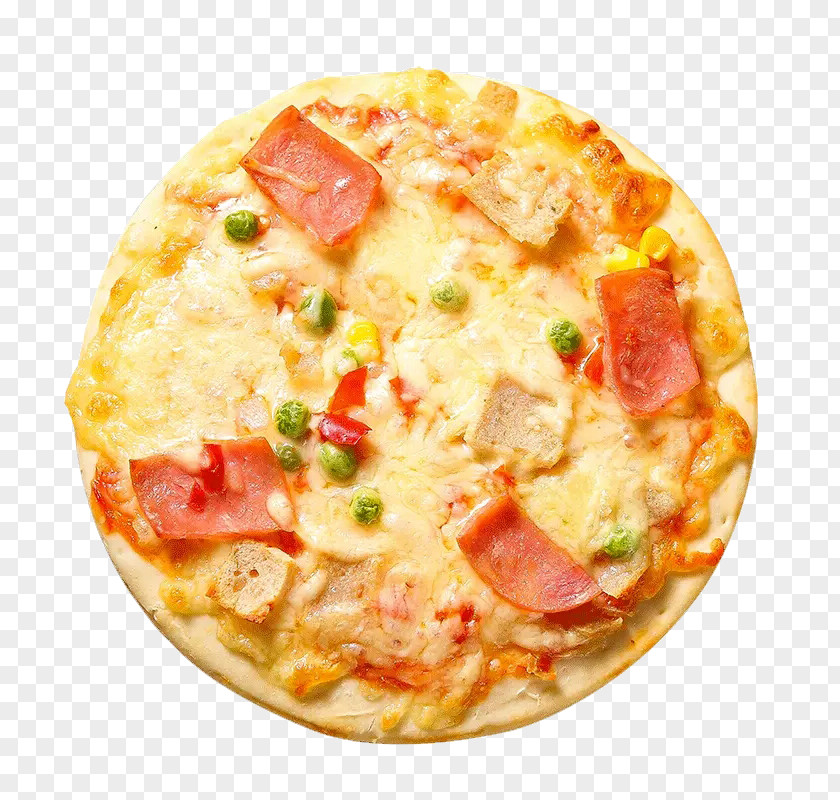 Ham Pizza And Cheese Sandwich European Cuisine Fast Food PNG