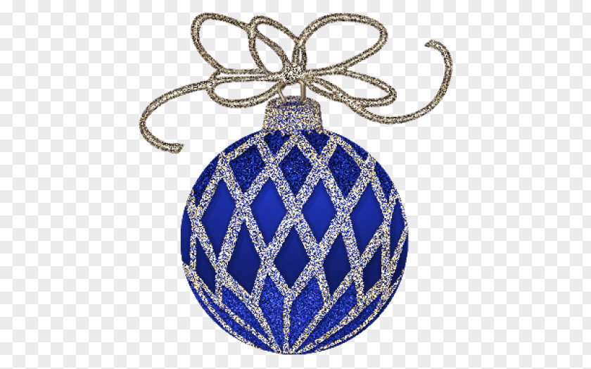 Ornament Holiday Christmas Tree Blue PNG