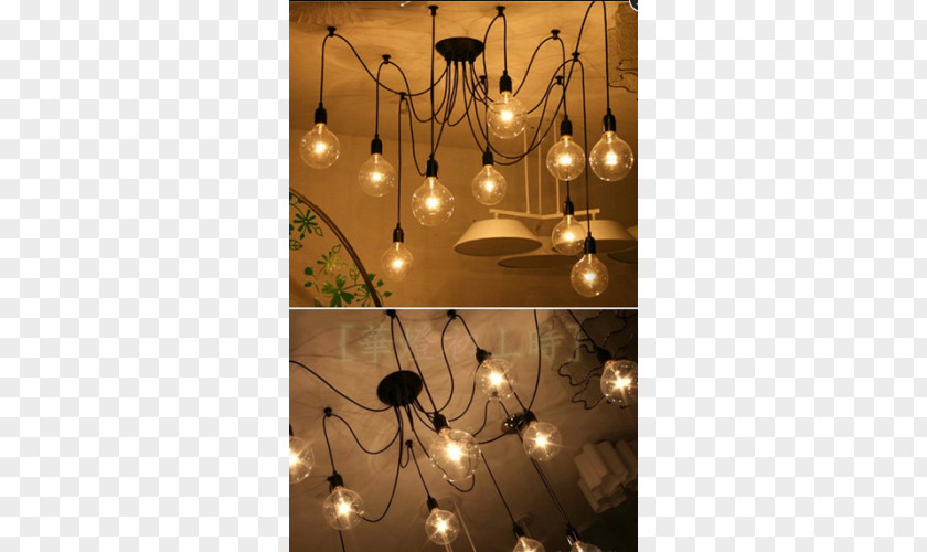 Sai Gon Light Fixture Chandelier Incandescent Bulb Edison Screw PNG