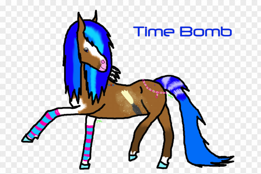 Time Bomb Mustang Pony Vertebrate Mane Halter PNG