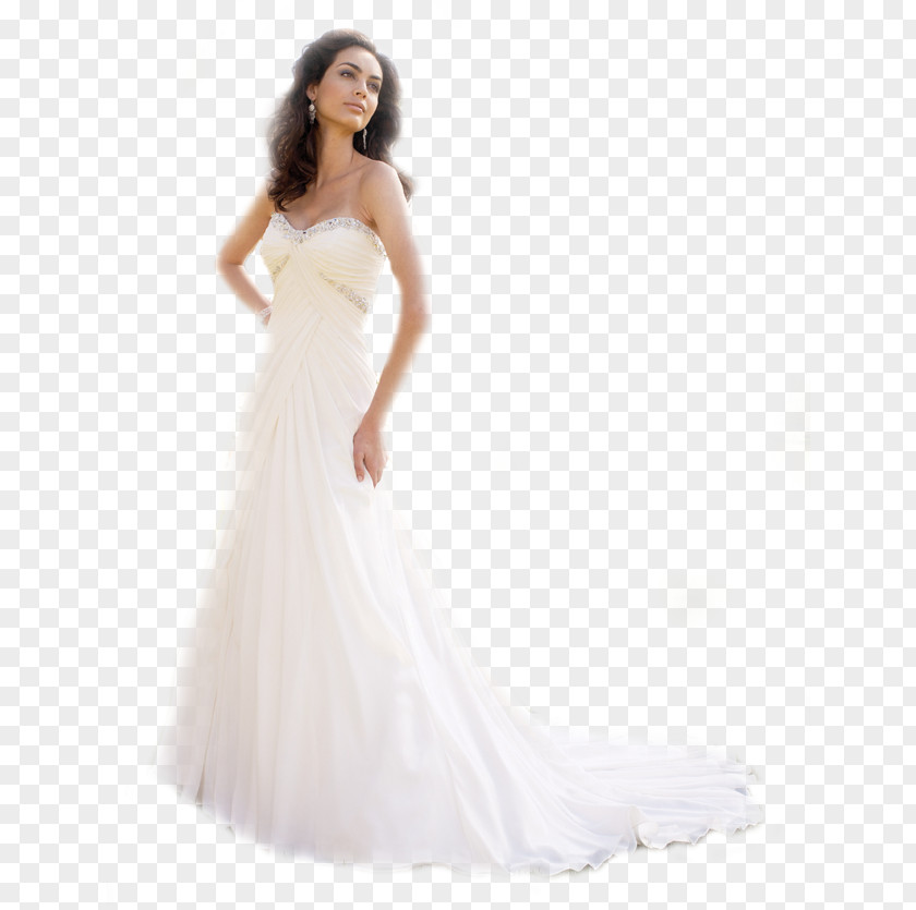Bride Wedding Dress Cocktail Satin Prom Gown PNG