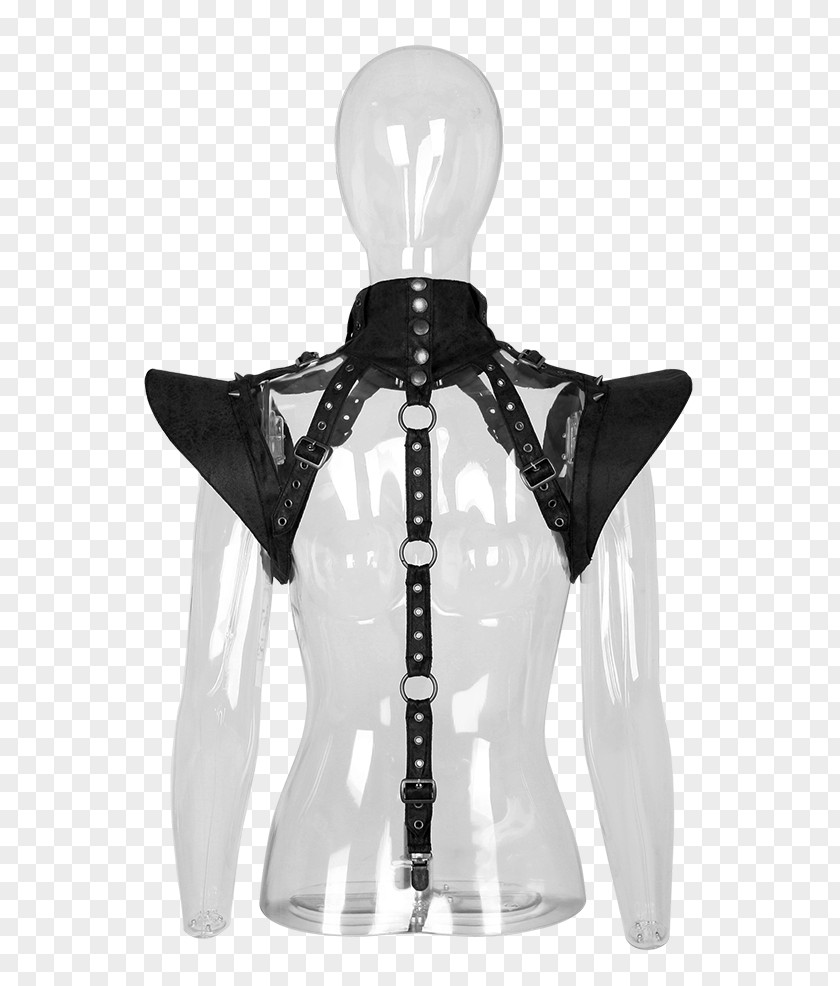Neck Corset Punk Rock Collar Leather PNG