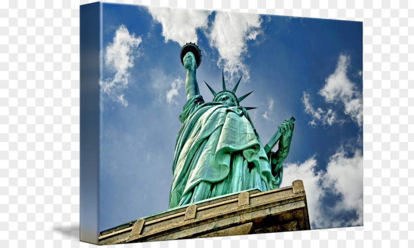 Statue Of Liberty Gallery Wrap Canvas Printmaking PNG