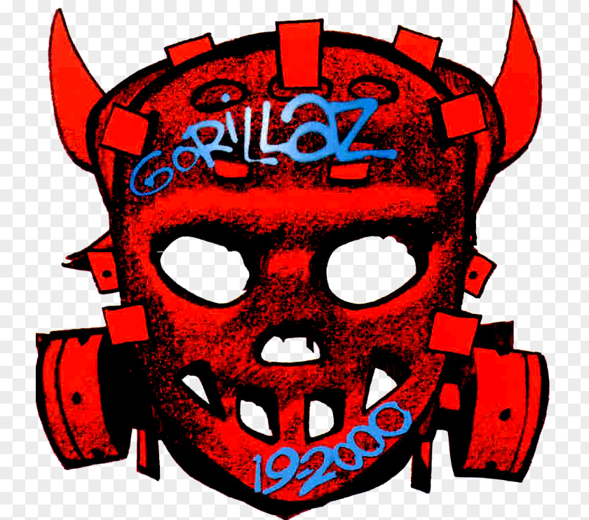 19-2000 2-D Gorillaz Phonograph Record Music PNG record Music, others clipart PNG