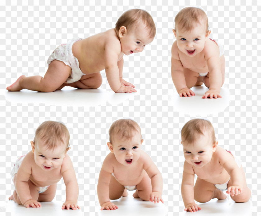 Baby Diaper Infant Crawling Child Toddler PNG