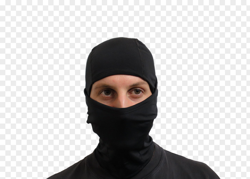 Beanie Knit Cap Balaclava Neck PNG