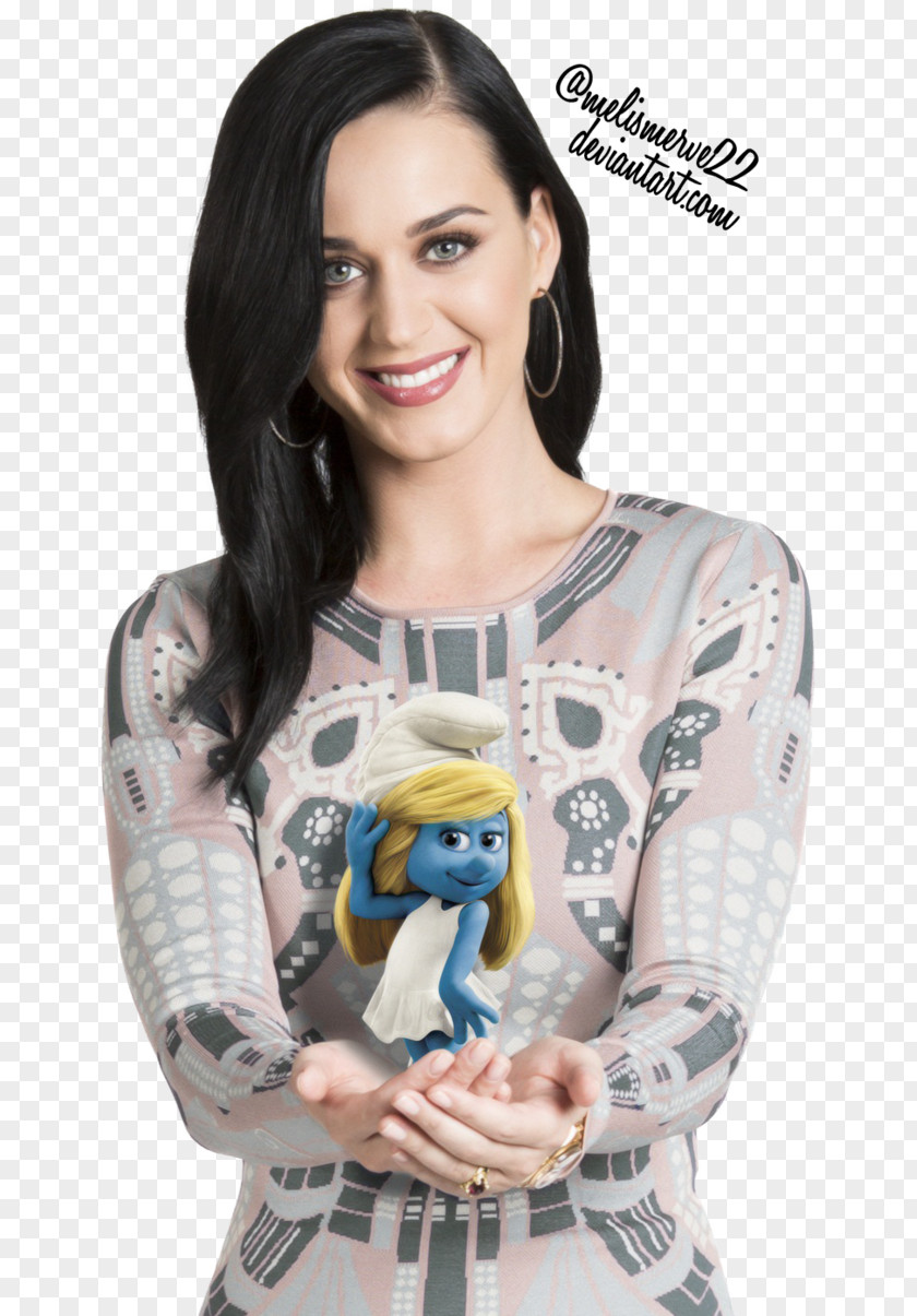 Katy Perry Smurfette The Smurfs 2 Vexy PNG
