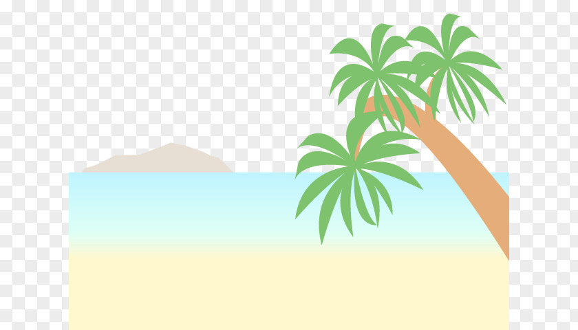 Summer Season Palm Trees Clip Art PNG