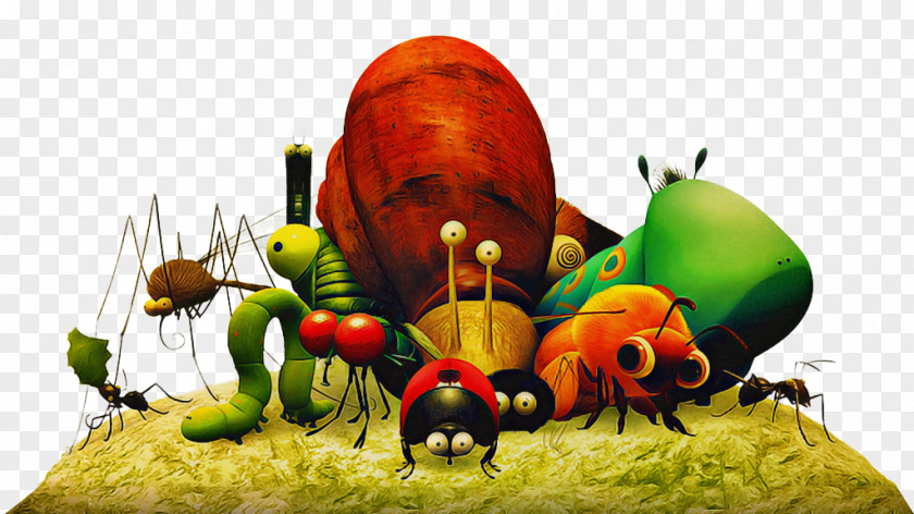 Ant Vegetarian Food Cartoon PNG