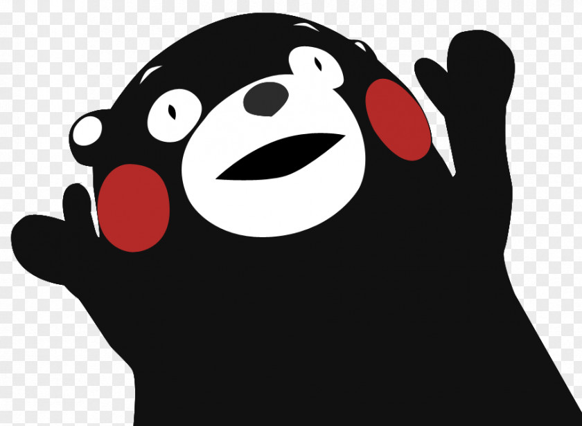 Bear Kumamon Kumamoto Prefecture Sticker PNG