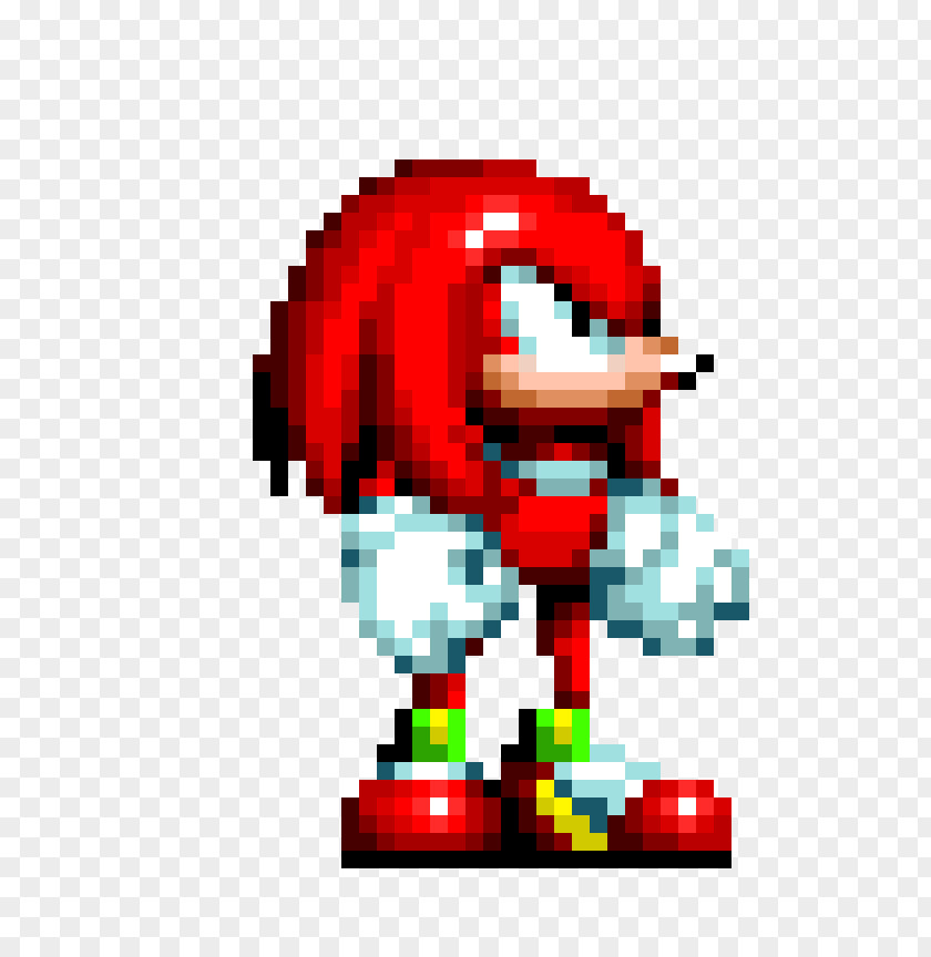 Knuckles Outline Sonic & Mania The Hedgehog 3 Echidna PNG