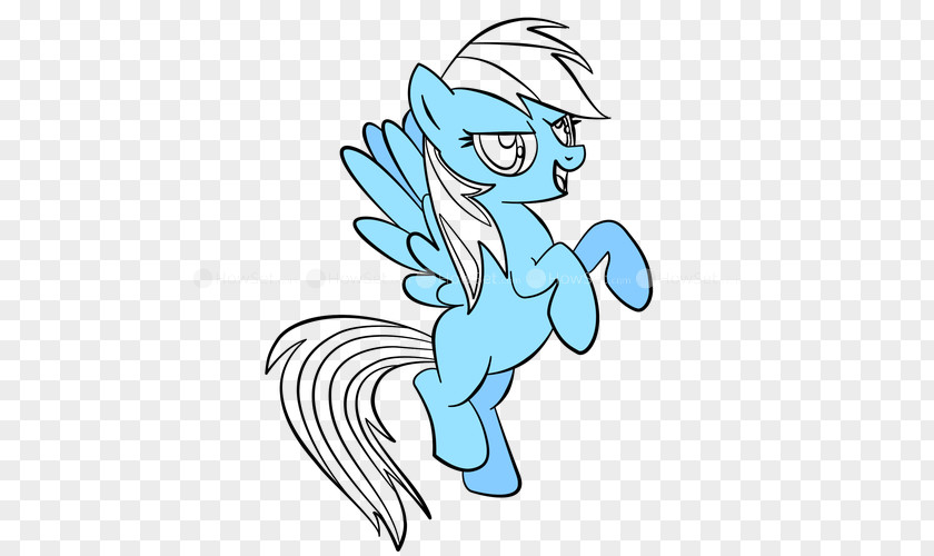 Paper Plane Rainbow Dividing Line My Little Pony Dash Drawing Art PNG