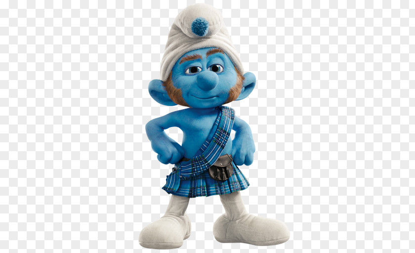 Smurfs Transparent Background Gutsy Smurf Grouchy Clumsy Smurfette Papa PNG