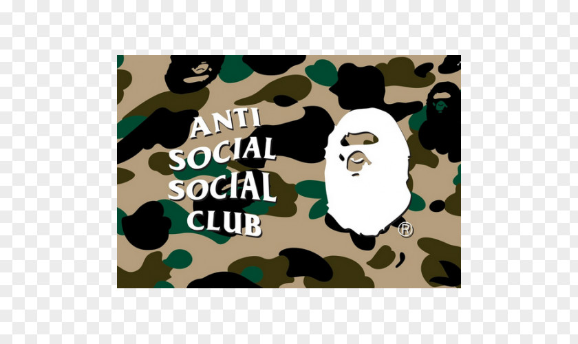 T-shirt A Bathing Ape Anti Social Club Fashion Hoodie PNG