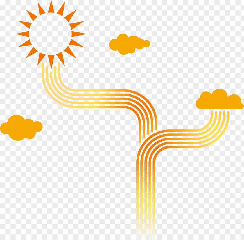 Weather Change Energy Conservation Solar Water Illustration PNG