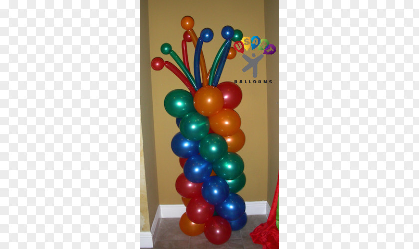 Balloon Birthday Toy Column Party PNG