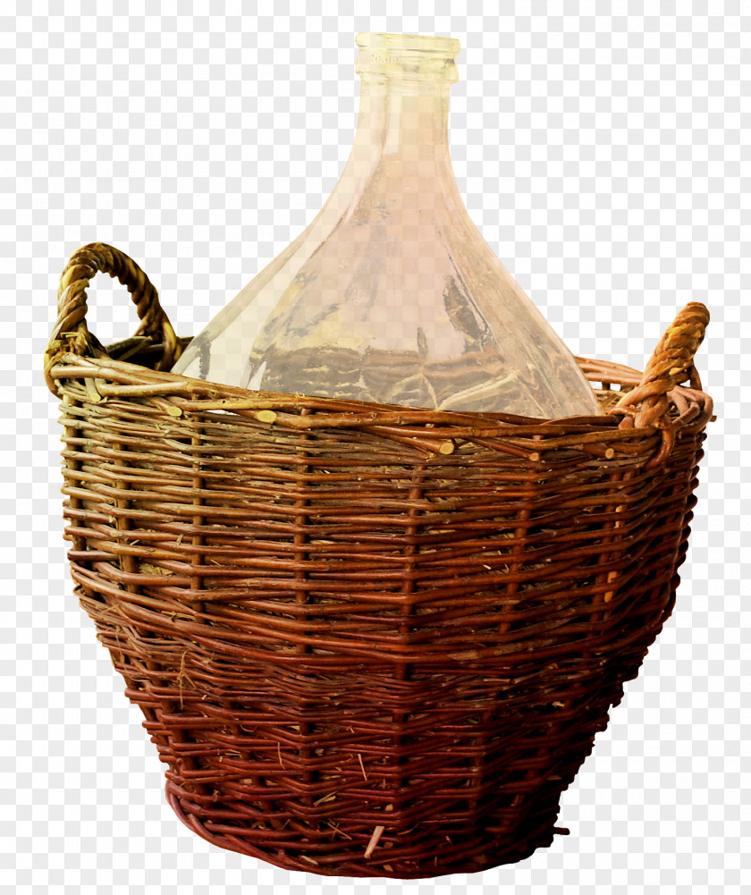 Basket Bottle Icon PNG