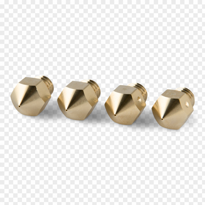 Nozzle Brass Extrusion Dyse 3D Prima PNG