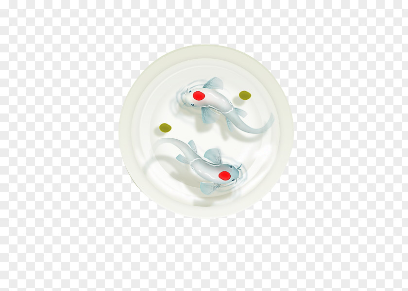 Pisces Plate Material Circle PNG