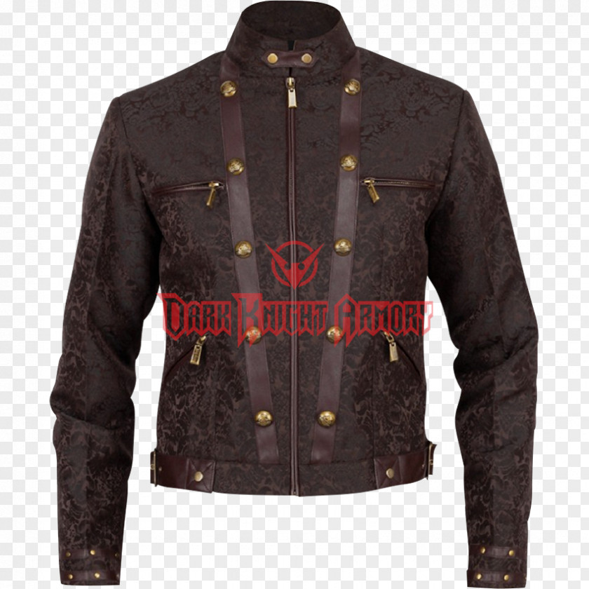 T-shirt Leather Jacket Sweatjacke Steampunk PNG