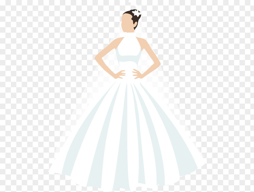 Wedding Woman Dress White Bride PNG