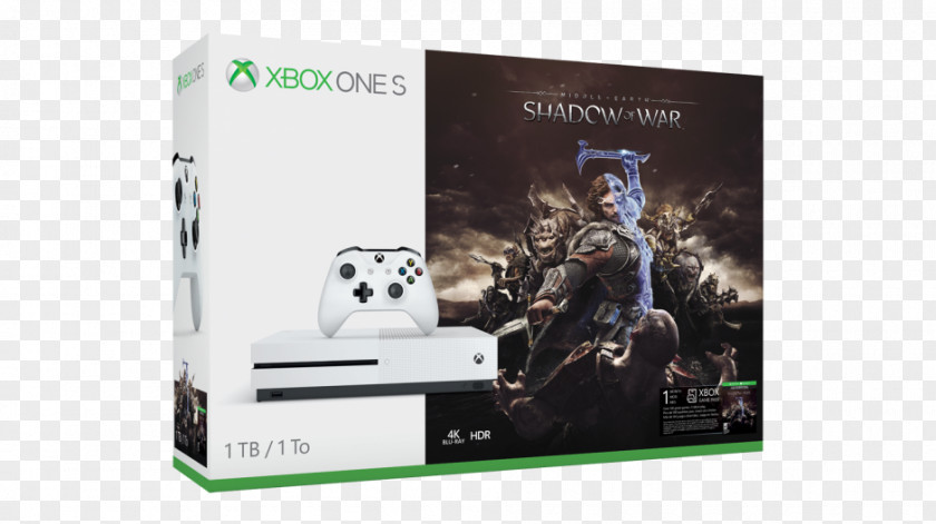 Xbox Middle-earth: Shadow Of War 360 Ultra HD Blu-ray One 1 PNG