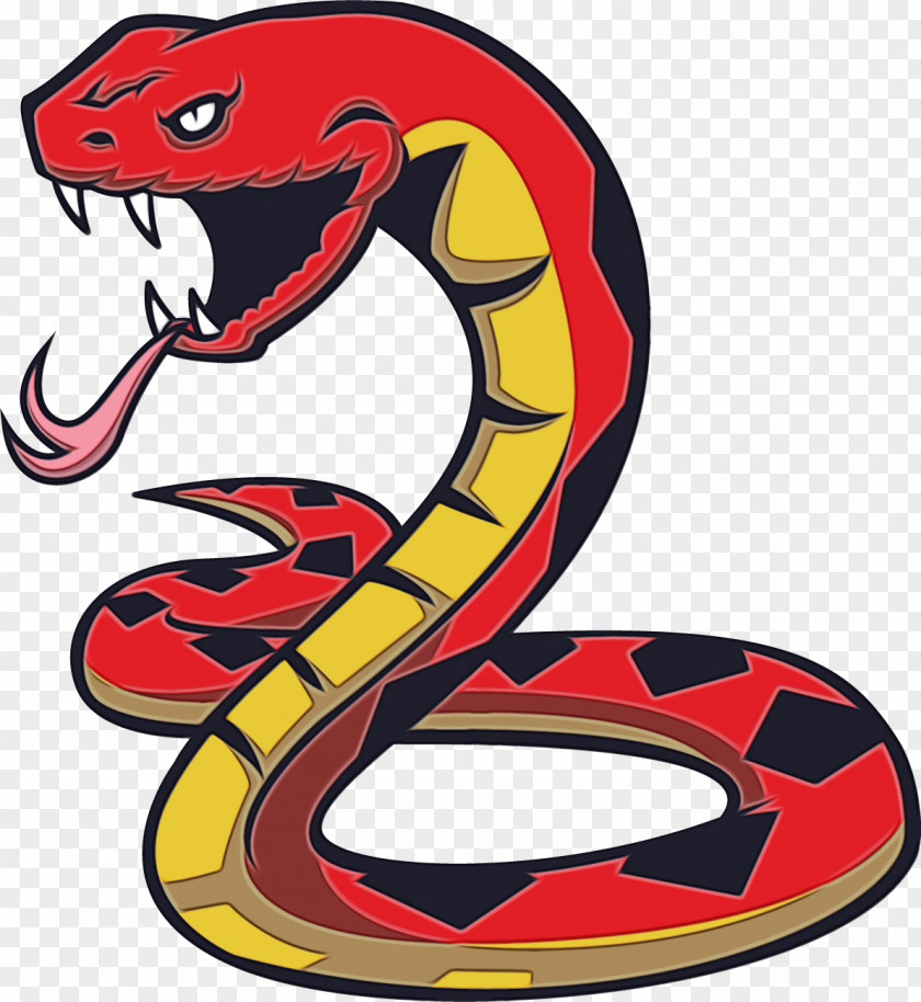 Elapidae Scaled Reptile Snake Cartoon PNG