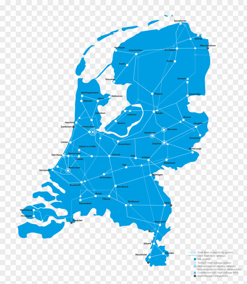 Map Netherlands Mercator Projection PNG