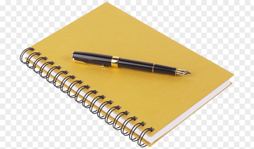Notebook With Pen Writing Skills For Business: EReport Colored Gold Bracelet PNG