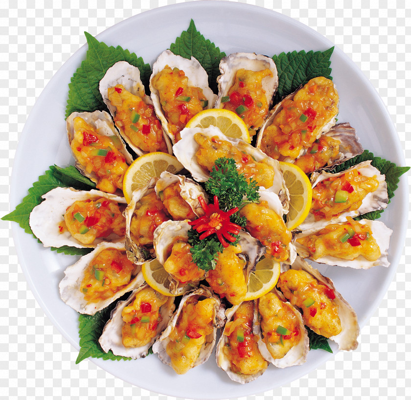 Oyster Dish Butterbrot Asian Cuisine Seafood PNG
