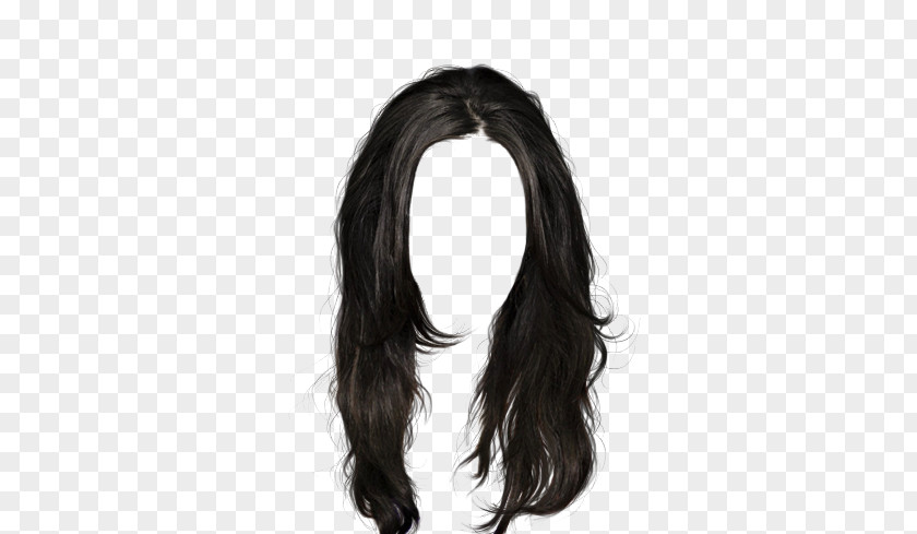 Black Hair Wig To Pull The Material Free PNG hair wig to pull the material free clipart PNG
