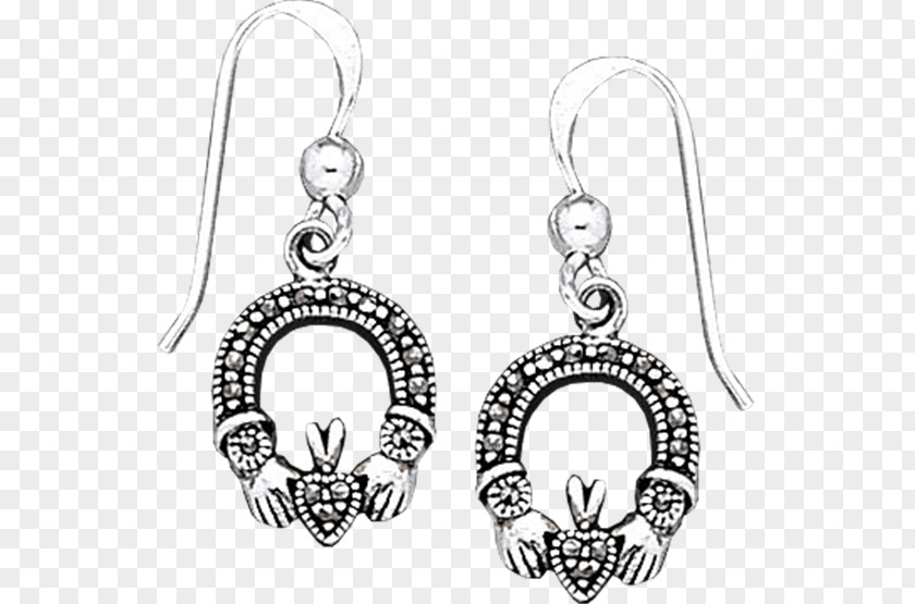 Jewellery Earring Claddagh Ring Body Silver PNG