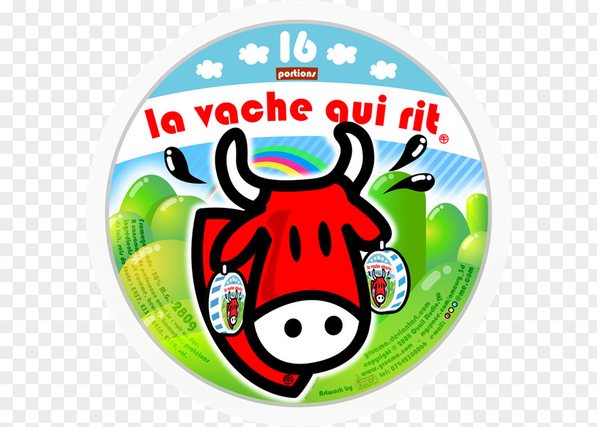 La Vache Qui Rit Cattle The Laughing Cow Earring Cheese PNG