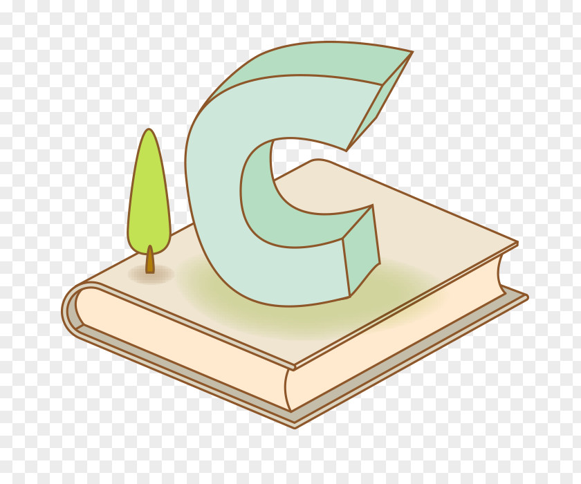 Letter C Book PNG