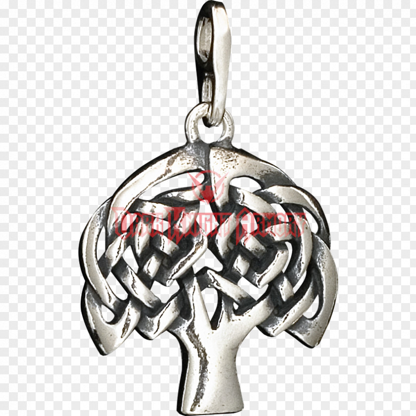 Silver Locket Body Jewellery Tree PNG