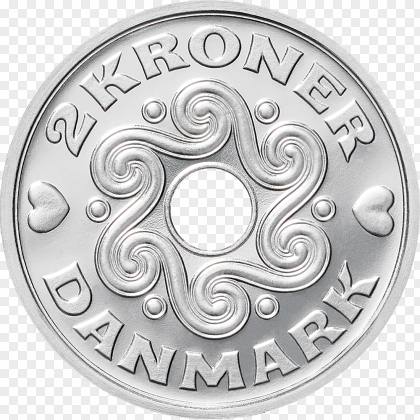 Coin Crown Danish Krone Currency Bureau De Change PNG