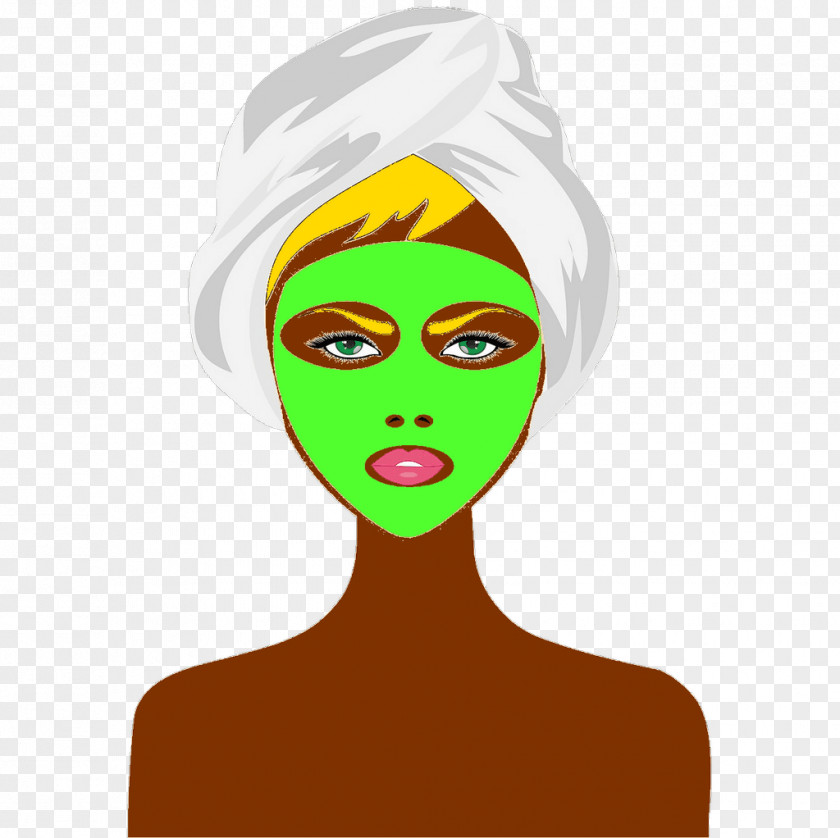 Face Facial Mask Skin Care Beauty Parlour PNG