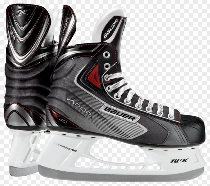 Ice Skates Bauer Hockey Equipment Skating PNG