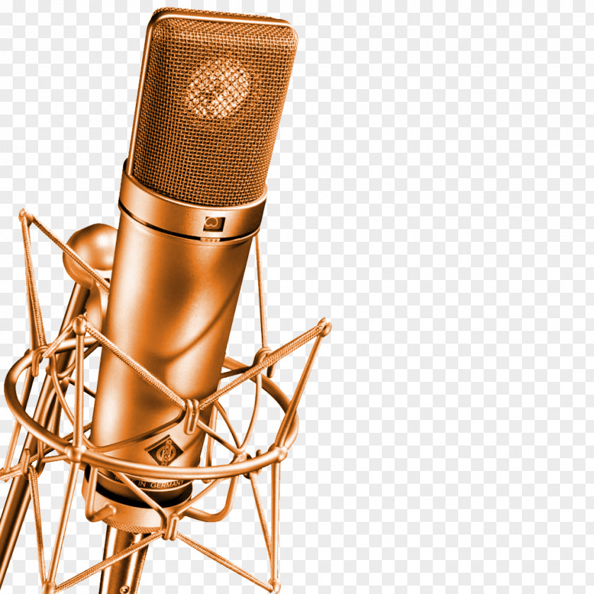 Mic Microphone Georg Neumann Audio Recording Studio Sound PNG