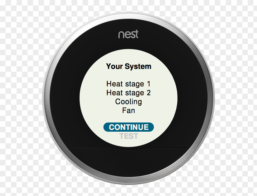Thermostat System Air Filter Nest Learning HVAC Labs PNG
