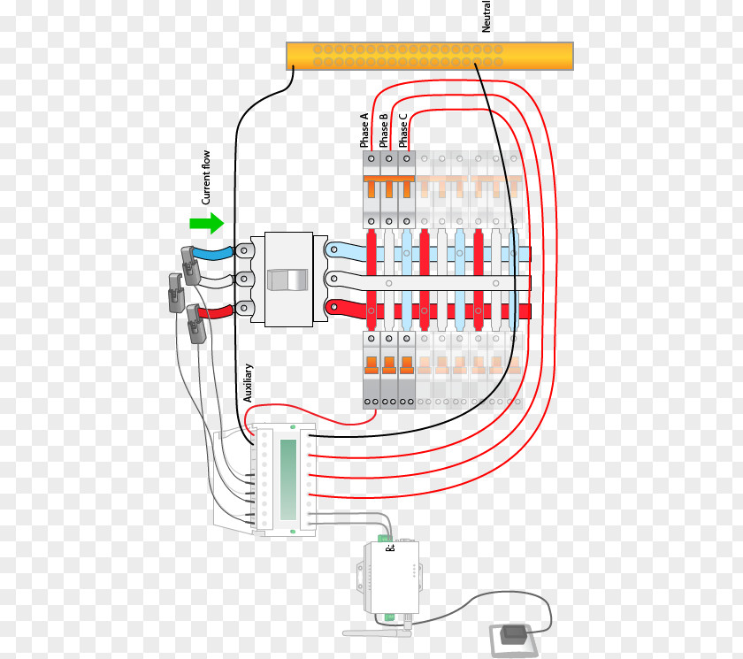 Auto Meter Products, Inc. Electrical Network Wiring Diagram Wires & Cable Three-phase Electric Power PNG