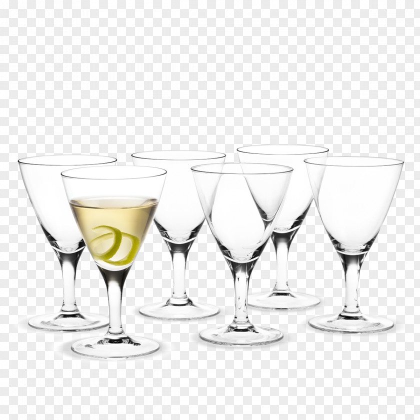Cocktail Wine Glass Martini Holmegaard Champagne PNG