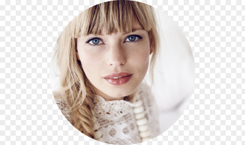 Face Bangs Blond Eye Hairstyle PNG