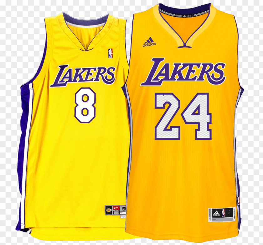 Kobe Bryant Sports Fan Jersey Los Angeles Lakers Sleeveless Shirt PNG