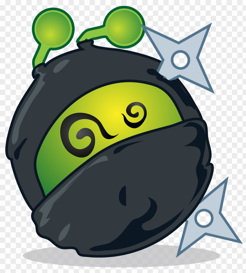 Ninja Smiley Emoticon Desktop Wallpaper Clip Art PNG