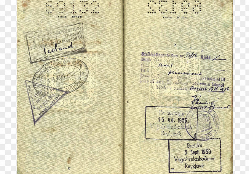 Passport Travel Document Second World War Identity PNG