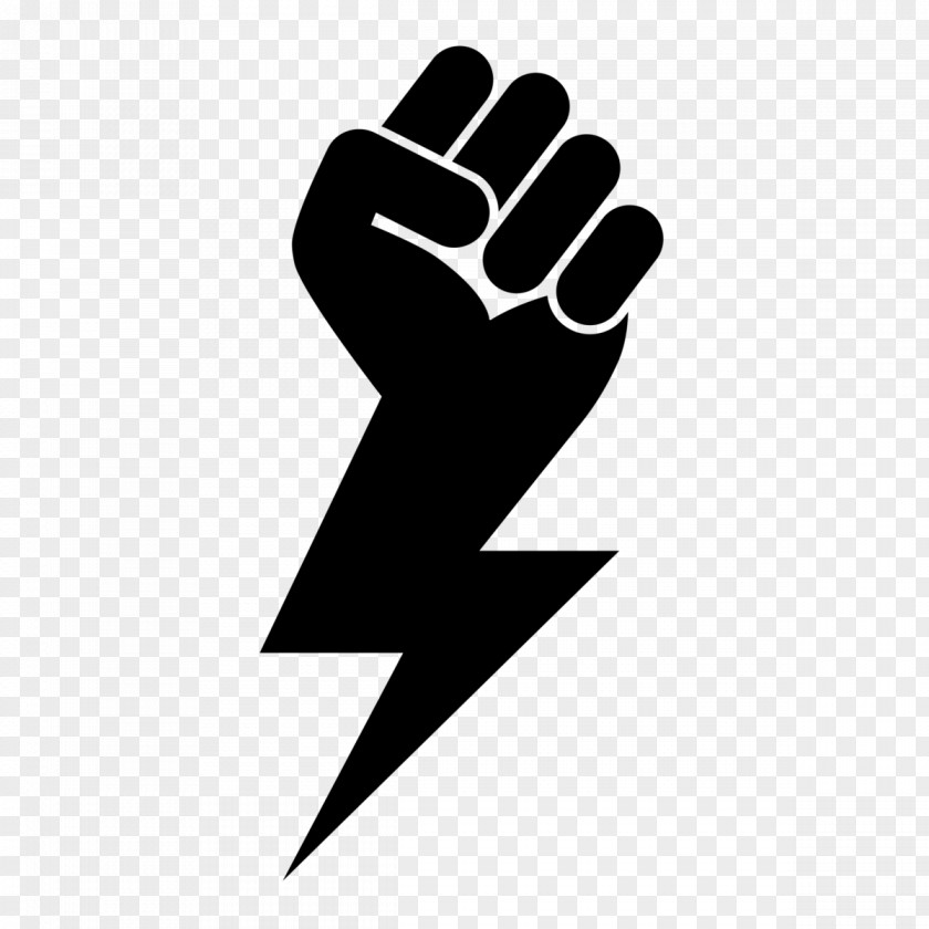 Symbol Raised Fist PNG